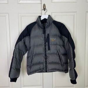 Mountain Hardwear Vintage Sub Zero Down Puffer Jacket Gray Black Sz 8